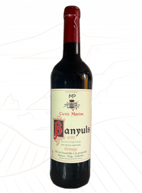 AOP BANYULS ROUGE CUVÉE MARINE