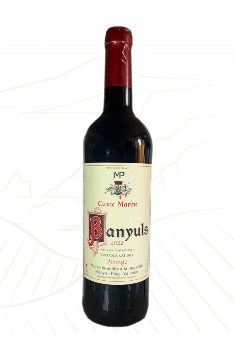 AOP BANYULS ROUGE CUVÉE MARINE