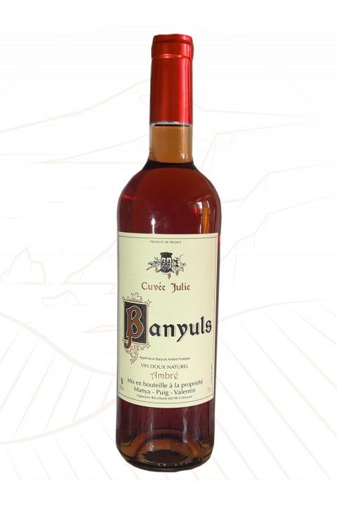 AOP BANYULS AMBRÉ CUVÉE JULIE