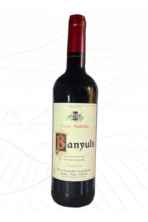 AOP BANYULS ROUGE TRADITION CUVÉE MATHILDE