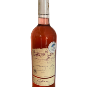 Bouteille de vin de Collioure rosé